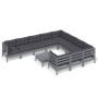 Gartenmöbel 11-teilig und Kissen aus grauem Kiefernholz von , Gartensets - Ref: Foro24-3097003, Preis: 897,06 €, Rabatt: %