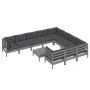 Gartenmöbel 11-teilig und Kissen aus grauem Kiefernholz von , Gartensets - Ref: Foro24-3097003, Preis: 936,90 €, Rabatt: %