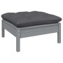 Gartenmöbel 11-teilig und Kissen aus grauem Kiefernholz von , Gartensets - Ref: Foro24-3097057, Preis: 897,06 €, Rabatt: %