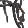 Garten-Bistrotisch und Stühle 3-teilig aus Aluminiumguss von vidaXL, Gartensets - Ref: Foro24-47858, Preis: 178,49 €, Rabatt: %