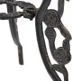 Mesa y sillas bistró de jardín 3 piezas aluminio fundido de vidaXL, Conjuntos de jardín - Ref: Foro24-47858, Precio: 175,51 €...