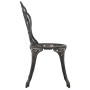 Garten-Bistrotisch und Stühle 3-teilig aus Aluminiumguss von vidaXL, Gartensets - Ref: Foro24-47858, Preis: 178,49 €, Rabatt: %