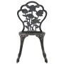 Mesa y sillas bistró de jardín 3 piezas aluminio fundido de vidaXL, Conjuntos de jardín - Ref: Foro24-47858, Precio: 175,51 €...