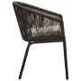 Garden table and chairs set 3 pieces and brown PE rattan cushions by vidaXL, Garden sets - Ref: Foro24-48139, Price: 240,73 €...