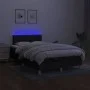 Boxspringbett mit LED-Matratze Stoff schwarz 120x200 cm von , Betten und Lattenroste - Ref: Foro24-3133943, Preis: 386,40 €, ...