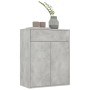 Aparador de madera contrachapada gris hormigón 60x30x75 cm de vidaXL, Aparadores - Ref: Foro24-800715, Precio: 60,23 €, Descu...