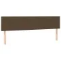 Box spring bed with dark brown fabric mattress 200x200 cm by , Beds and slatted bases - Ref: Foro24-3140244, Price: 584,71 €,...