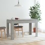 Mesa de comedor madera de ingeniería gris hormigón 120x60x76 cm by vidaXL, Kitchen and dining tables - Ref: Foro24-800760, Pr...