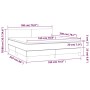 Boxspringbett mit dunkelgrüner Samtmatratze 180x200 cm von , Betten und Lattenroste - Ref: Foro24-3141200, Preis: 554,57 €, R...