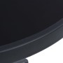 Mesa de jardín acero y vidrio negro 80 cm de vidaXL, Mesas de jardín - Ref: Foro24-47253, Precio: 73,59 €, Descuento: %
