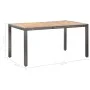 7-teiliges Garten-Esszimmerset und Kissen synthetisches Rattangrau von vidaXL, Gartensets - Ref: Foro24-46021, Preis: 599,18 ...