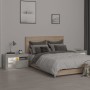Nachttische mit LED-Leuchten 2 Stück betongrau 70x36,5x40cm von , Nachttische - Ref: Foro24-3152773, Preis: 84,76 €, Rabatt: %