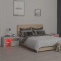 Nachttische mit LED-Leuchten 2 Stück betongrau 70x36,5x40cm von , Nachttische - Ref: Foro24-3152773, Preis: 84,76 €, Rabatt: %