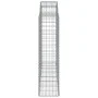 Gabionenkörbe, 18 Stück, Bogenform aus Eisen, 200 x 50 x 160/180 cm von , Töpfe und Pflanzgefäße - Ref: Foro24-3146397, Preis...