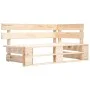 4-piece pallet furniture and impregnated pine wood cushions by , Garden sets - Ref: Foro24-3066751, Price: 376,88 €, Discount: %