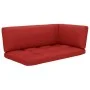 4-piece pallet furniture and impregnated pine wood cushions by , Garden sets - Ref: Foro24-3066751, Price: 376,88 €, Discount: %
