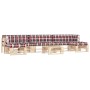 6-teiliges Palettenmöbel und imprägnierte Kiefernholzkissen von , Gartensets - Ref: Foro24-3066973, Preis: 542,85 €, Rabatt: %