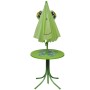 Set mesa y sillas de jardín infantil 3 pzas con sombrilla verde de , Conjuntos de jardín - Ref: Foro24-41843, Precio: 77,61 €...