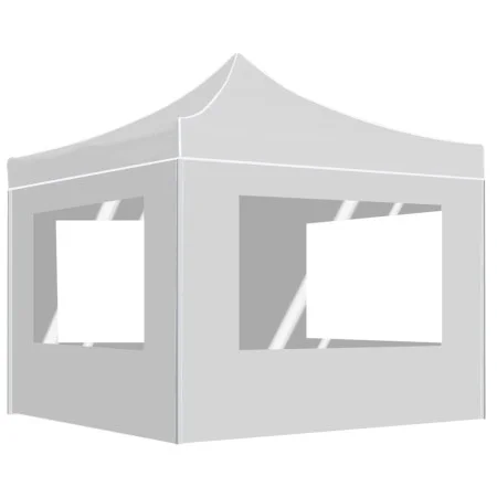 Professionelles Faltzelt mit weißen Aluminiumwänden 3x3m von , Zelte und Pavillons - Ref: Foro24-45490, Preis: 199,21 €, Raba...