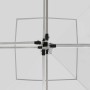 Professionelles Faltzelt mit weißen Aluminiumwänden 3x3m von , Zelte und Pavillons - Ref: Foro24-45490, Preis: 196,76 €, Raba...