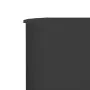 Beach windbreaker with 9 panels anthracite gray fabric 1200x160 cm by , Umbrellas - Ref: Foro24-47200, Price: 130,70 €, Disco...