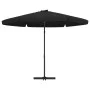 Gartenschirm mit schwarzem Stahlmast 300 cm von , Sonnenschirme - Ref: Foro24-47318, Preis: 114,28 €, Rabatt: %
