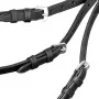 Schwarzes Leder-Flash-Zaumzeug mit Zügeln und Gebiss (Standard) von , Einnicken - Ref: Foro24-90897, Preis: 43,74 €, Rabatt: %