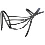 Black Leather Flash Bridle with Reins and Bit (Standard) by , Nod off - Ref: Foro24-90897, Price: 46,72 €, Discount: %
