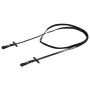 Black Leather Flash Bridle with Reins and Bit (Standard) by , Nod off - Ref: Foro24-90897, Price: 46,72 €, Discount: %