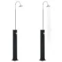 Black solar shower 214 cm 20 L by , Pool and spa accessories - Ref: Foro24-92309, Price: 166,60 €, Discount: %