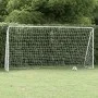 Fußballtor mit weißem Stahlnetz 366x122x182 cm von , Fußballtore - Ref: Foro24-93371, Preis: 89,29 €, Rabatt: %