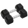 Dumbbells 2 units cast iron 16 kg by , free weight - Ref: Foro24-93603, Price: 84,13 €, Discount: %