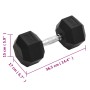 Cast iron dumbbell 20 kg by , free weight - Ref: Foro24-93608, Price: 84,76 €, Discount: %