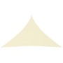 Triangular sail awning Oxford fabric cream color 3x3x4.24 m by , Umbrellas - Ref: Foro24-135227, Price: 19,86 €, Discount: %