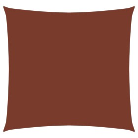 Toldo de vela cuadrado tela Oxford terracota 3x3 m de , Sombrillas - Ref: Foro24-135357, Precio: 31,04 €, Descuento: %