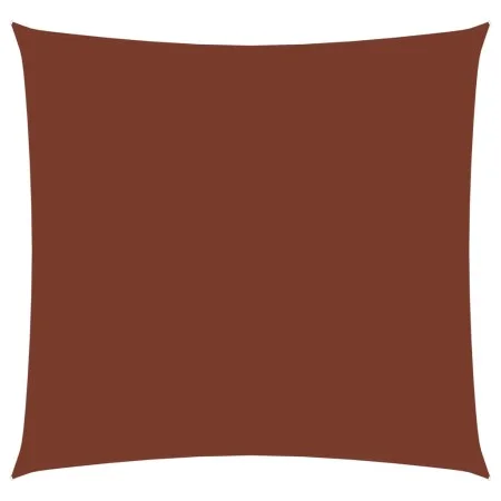 Terracotta Oxford fabric square sail awning 3x3 m by , Umbrellas - Ref: Foro24-135357, Price: 35,57 €, Discount: %
