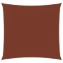Terracotta Oxford fabric square sail awning 3x3 m by , Umbrellas - Ref: Foro24-135357, Price: 35,57 €, Discount: %