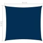 Toldo de vela cuadrado tela Oxford azul 3,6x3,6 m de , Sombrillas - Ref: Foro24-135523, Precio: 48,45 €, Descuento: %