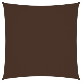 Square sail awning Oxford fabric brown 3x3 m by , Umbrellas - Ref: Foro24-135797, Price: 36,31 €, Discount: %