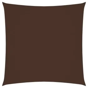Square sail awning Oxford fabric brown 3x3 m by , Umbrellas - Ref: Foro24-135797, Price: 35,70 €, Discount: %