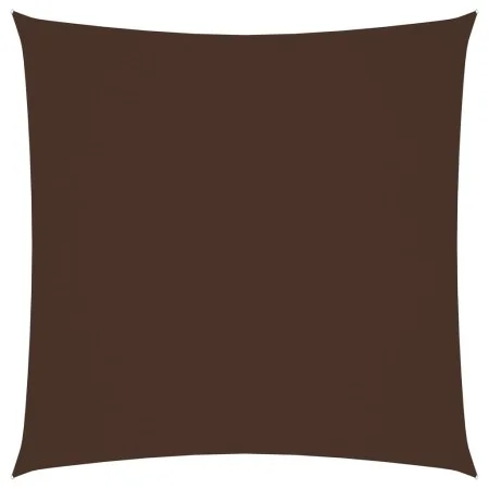 Square sail awning Oxford fabric brown 3x3 m by , Umbrellas - Ref: Foro24-135797, Price: 35,70 €, Discount: %