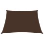 Square sail awning Oxford fabric brown 3x3 m by , Umbrellas - Ref: Foro24-135797, Price: 30,70 €, Discount: %