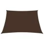 Square sail awning Oxford fabric brown 3x3 m by , Umbrellas - Ref: Foro24-135797, Price: 35,70 €, Discount: %