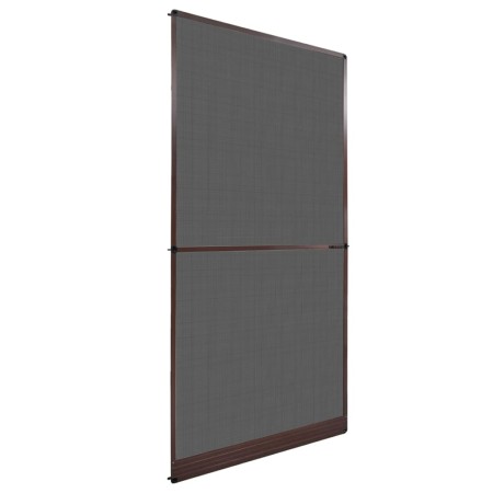 Hinged mosquito net for doors brown 120x240 cm by , Doors for the home - Ref: Foro24-141566, Price: 53,54 €, Discount: %