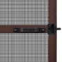 Hinged mosquito net for doors brown 120x240 cm by , Doors for the home - Ref: Foro24-141566, Price: 53,54 €, Discount: %