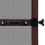 Hinged mosquito net for doors brown 120x240 cm by , Doors for the home - Ref: Foro24-141566, Price: 53,54 €, Discount: %