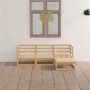 Gartenmöbel-Set 4-teilig aus massivem Kiefernholz von , Gartensets - Ref: Foro24-3075524, Preis: 243,78 €, Rabatt: %
