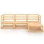 Gartenmöbel-Set 4-teilig aus massivem Kiefernholz von , Gartensets - Ref: Foro24-3075524, Preis: 236,23 €, Rabatt: %