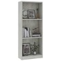 3-tier engineered wood concrete shelf 40x24x109 cm by vidaXL, Bookcases and shelves - Ref: Foro24-800832, Price: 37,21 €, Dis...