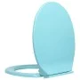 Green oval soft close toilet seat and lid by , Toilet and bidet seats - Ref: Foro24-145824, Price: 26,90 €, Discount: %